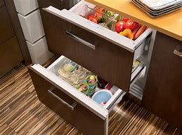 Image result for Under Cabinet Refrigerator Drawers