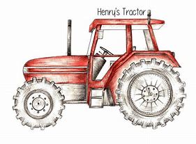 Image result for Hand Drawn Tractor
