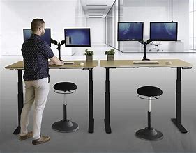 Image result for Adjustable Height Standing Desk Chair