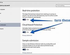 Image result for How to Turn Off Windows Defender