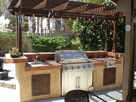 Image result for Outdoor Kitchen Grill Designs
