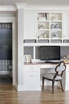 Image result for Small Home Office Cabinets