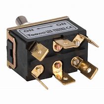 Image result for Dpdt 2 Position On On Toggle Switch