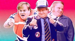 Image result for Chris Farley Coneheads Golf Scene