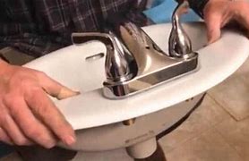 Image result for How to Install Bathroom Sink Faucet