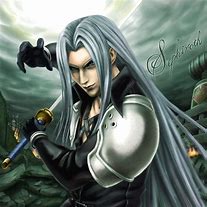Image result for Sephiroth Cartoon