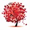Image result for Heart Tree Graphic