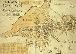 Image result for Colonial Boston Massachusetts Map