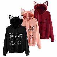 Image result for Cute Hoodies with Ears