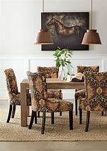 Image result for Patterned Dining Chairs