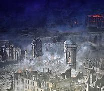 Image result for At Night Dresden Firebombing