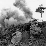 Image result for Korean War Trenches