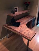 Image result for Simple Desk Designs with Wood
