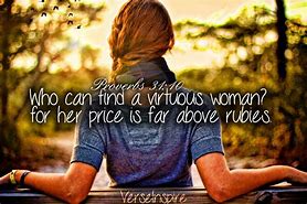 Image result for Virtuous Woman Meme