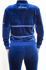 Image result for Adidas Blue Velvet Tracksuit