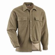 Image result for Sherpa Lined Shirts for Men