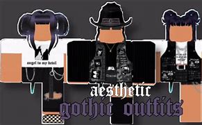 Image result for Aesthetic Goth Outfits Roblox