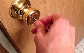 Image result for How to Unlock a Locked Door