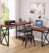 Image result for Sit to Stand Office Desk L-shaped