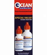 Image result for Ocean Saline Nasal Spray/Rinse - 1.5 Fl Oz (1-3 Units)