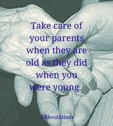 Image result for Caring for Elderly Parents Quotes