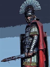 Image result for Roman Soldier Painting