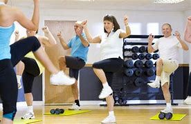 Image result for Aerobic Exercise for Senior Citizens at a Gym