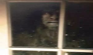 Image result for sasquatch at the door glass of a car
