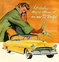 Image result for Car 50s 60s Ads
