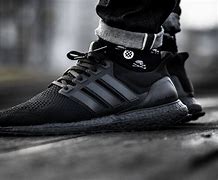 Image result for Triple Black Adidas Shoes Running