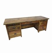 Image result for Reclaimed Wood Office Desk