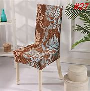 Image result for Stretchable Dining Room Chair Covers