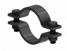 Image result for 2 Inch Pipe Clamp