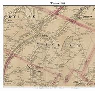 Image result for Map of Cone St Winslow Me