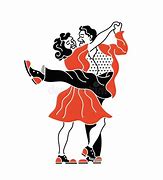 Image result for Senior Citizens Dancing Silhouette