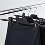 Image result for plastic black clothing hanger