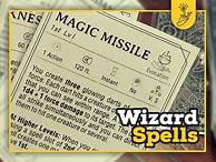 Image result for Wizard Spell Table