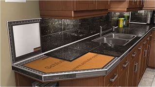 Image result for Tiling Kitchen Countertop
