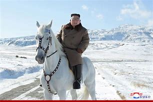 Image result for Kim Jong Un On Horse