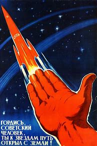 Image result for Soviet Science Poster
