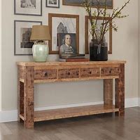 Image result for Rustic Console Table
