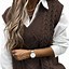 Image result for Cable Knit Sweater Vest Women