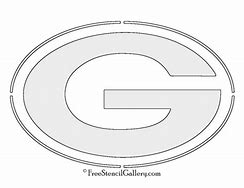 Image result for Green Bay Packers Logo Stencil