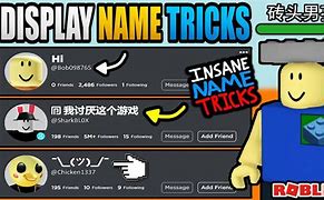 Image result for Crazy Roblox Display Names