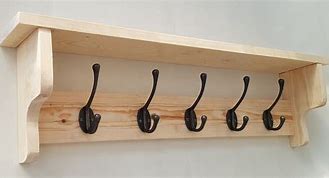 Image result for Entryway Coat Rack with Shelf