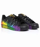 Image result for Rainbow Adidas Shoes Pink