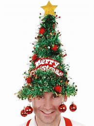 Image result for Crazy Christmas Tree Hats