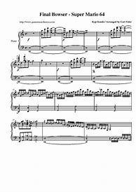 Image result for Mario Piano Sheet Music