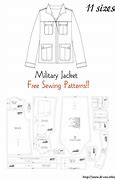 Image result for Military Jacket Sewing Pattern