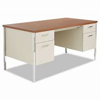 Image result for Stahl Double Pedestal Desk